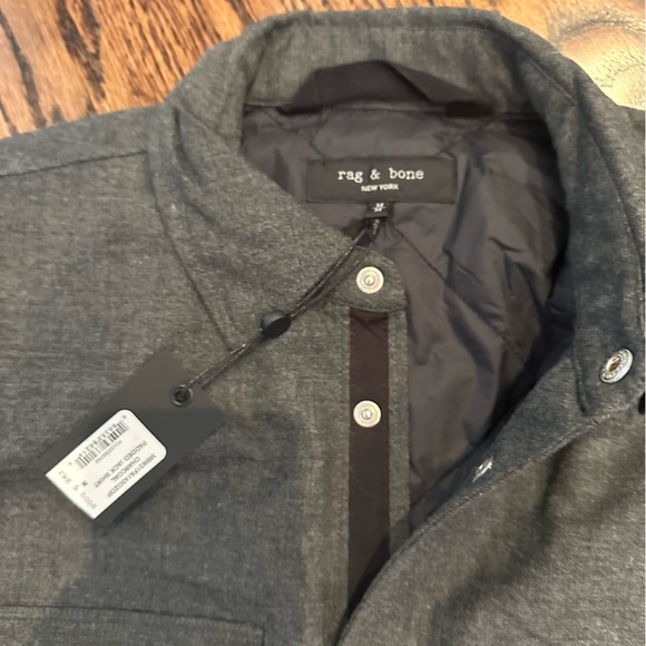 NWT Rag & Bone Men’s Fall/Winter Grey Jacket - Picture 8 of 8